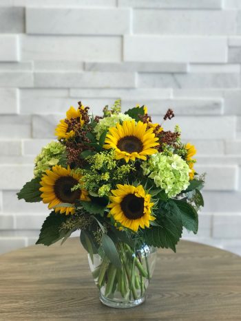Sunflower Delight fall arrangement