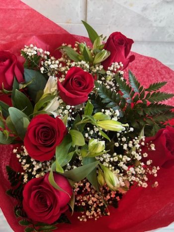 Red, White & You Bouquet